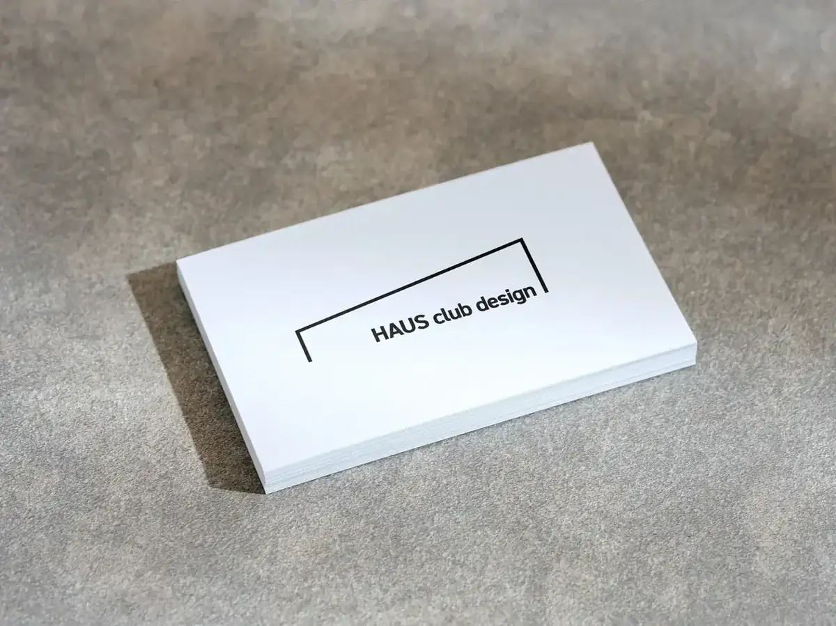 HAUS club design のパッケージ